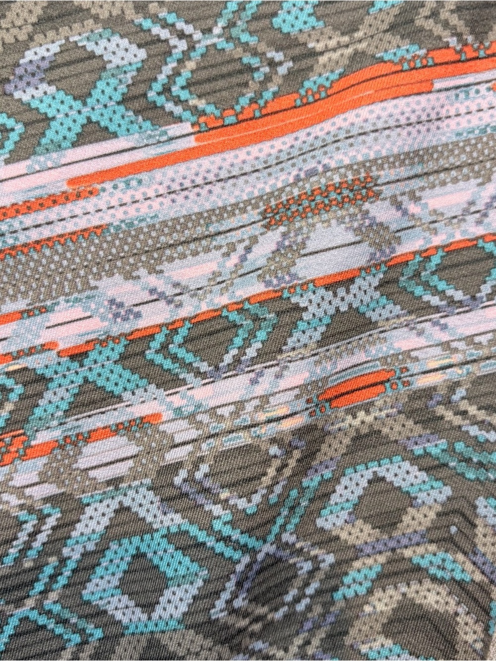 prAna Aztec Pattern Yoga Legging Pants Womens S Boho Mid Rise Comfy Trendy - Picture 6 of 9